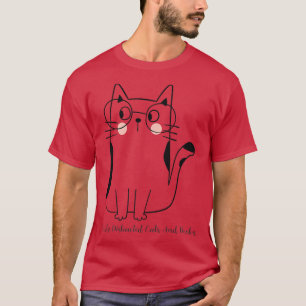 Eenvoudig verstoorde kratten en boeken t-shirt