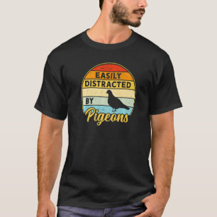 Eenvoudig verstoorde Retro Sunset Cute Pet T-shirt