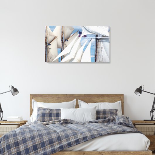 Eenvoudig versturen canvas afdruk (Insitu (Slaapkamer))