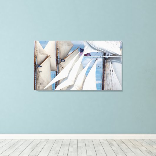 Eenvoudig versturen canvas afdruk (Insitu (Houten vloer))