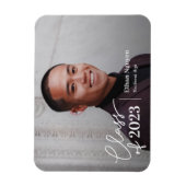 Eenvoudig Vertrouwelijk EDITABLE Afstuderen Magnet Magneet (Verticaal)