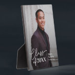 Eenvoudig vertrouwelijke EDITABLE Afstuderen Plaqu Fotoplaat<br><div class="desc">Ik wil deze speciale mijlpaal in het leven niet vergeten. De achtergrondkleur kan online worden aangepast! Overeenkomende objecten zijn te vinden op onze website: www.berryberrysweet.com of op verzoek.</div>