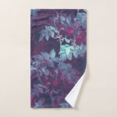 Eenvoudig  Victoriaans rood-Floral ontwerp | Bad Handdoek (Handdoek)