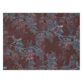 Eenvoudig  Victoriaans rood-Floral ontwerp | Tafelkleed (Voorkant (Horizontaal))