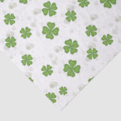 Eenvoudig vier groene Waterverf met lederen klap Tissuepapier (Detail)