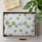 Eenvoudig vier groene Waterverf met lederen klap Tissuepapier (Geschenk)