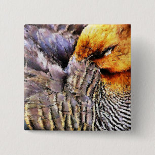 EENVOUDIG VIERKANTE BUTTON 5,1 CM