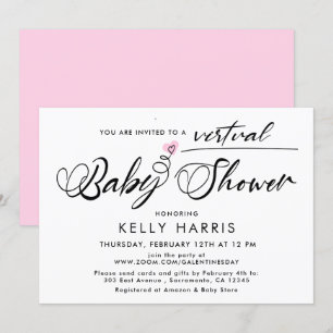 Eenvoudig virtueel Baby Girl-schoeisel Kaart