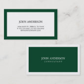 Eenvoudig Visitekaartje (Voorkant / Achterkant)