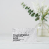 Eenvoudig Visitekaartje (Staand voorkant)