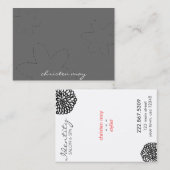 eenvoudig visitekaartje (Voorkant / Achterkant)