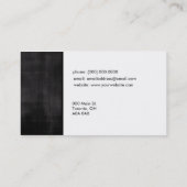 Eenvoudig Visitekaartje (Achterkant)