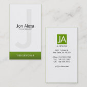 Eenvoudig Visitekaartje (Voorkant / Achterkant)