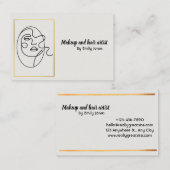 Eenvoudig visitekaartje (Voorkant / Achterkant)