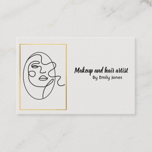 Eenvoudig visitekaartje (Voorkant)