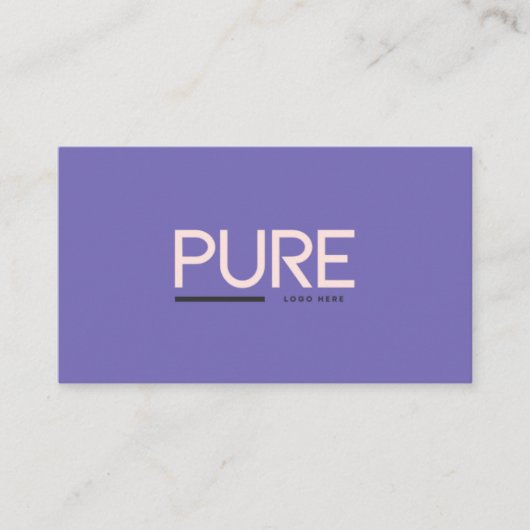 eenvoudig visitekaartje (Voorkant)