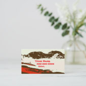 Eenvoudig Visitekaartje (Staand voorkant)