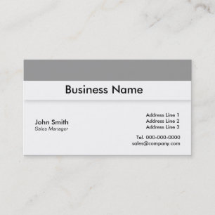 Eenvoudig Visitekaartje