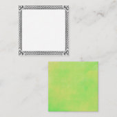 eenvoudig visitekaartje (Voorkant / Achterkant)