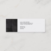 Eenvoudig Visitekaartje (Achterkant)