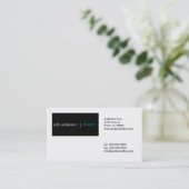 Eenvoudig Visitekaartje (Staand voorkant)
