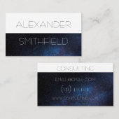 eenvoudig visitekaartje (Voorkant / Achterkant)