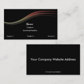 Eenvoudig visitekaartje (Voorkant / Achterkant)