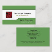 Eenvoudig Visitekaartje bovenkant (Voorkant / Achterkant)