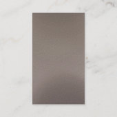 Eenvoudig Visitekaartje met rode streep (Achterkant)