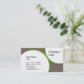 Eenvoudig visitekaartje Ringen (Staand voorkant)