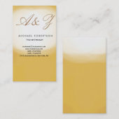 Eenvoudig Visitekaartje van consultant voor reinig (Voorkant / Achterkant)