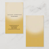 Eenvoudig Visitekaartje van consultant voor reinig (Voorkant / Achterkant)