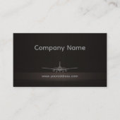 Eenvoudig Visitekaartje van de vliegtuigmaatschapp (Voorkant)