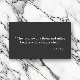 Eenvoudig Visitekaartje voor citaten van auteurs, 