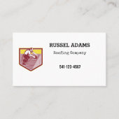 Eenvoudig Visitekaartje voor dakbedekking (Voorkant)