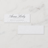 Eenvoudig Visitekaartje voor fotografie | Fotograf (Voorkant / Achterkant)