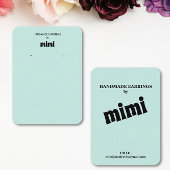 Eenvoudig Visitekaartje voor Groen Oorlogsscherm