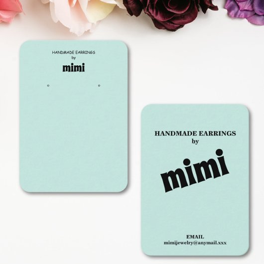 Eenvoudig Visitekaartje voor Groen Oorlogsscherm