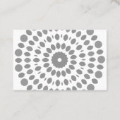 Eenvoudig Visitekaartje voor piloten of Yoga-docen (Achterkant)