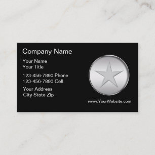 Eenvoudig Visitekaartje voor rechtshandhaving