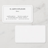 Eenvoudig Visitekaartje voor specialisten in de ge (Voorkant / Achterkant)