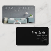 eenvoudig visitekaartje voor stager teksthuis (Voorkant / Achterkant)