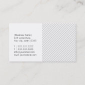 Eenvoudig Visitekaartje Zigzag Psycholoog (Achterkant)