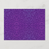 Eenvoudig vloeiend briefkaart (Voorkant)