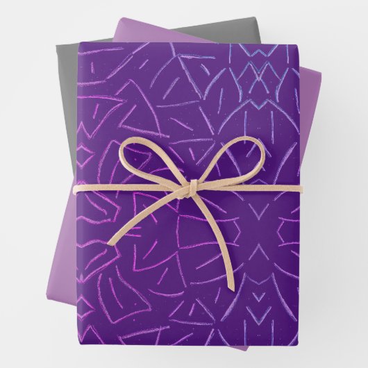 Eenvoudig vloeiend inpakpapier vel (In situ)