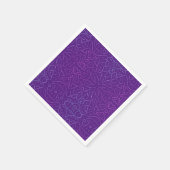 Eenvoudig vloeiend servet (Hoek)