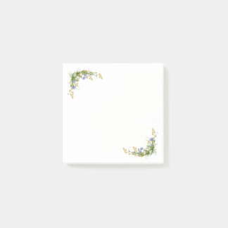 Eenvoudig vloeiende kleine notities post-it® notes