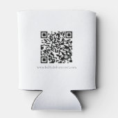 Eenvoudig Voeg een Logo QR Code Promotional Blikjeskoeler (Achterkant)