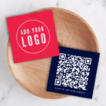 Eenvoudig voeg Uw Logo en QR Code Editable Kleur t