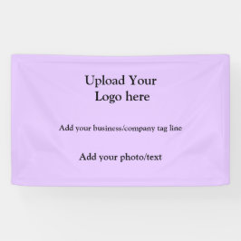 eenvoudig voeg uw logo tekst foto bedrijf elegant  spandoek
